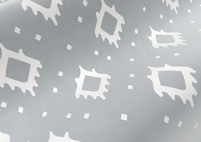 Huaraz Velvet, Grey - Twist&Fit Roman Blind - Image 4